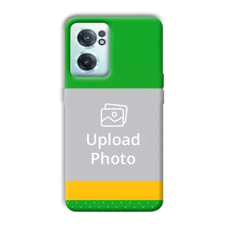 Green Yellow Customized Printed Back Case for OnePlus Nord CE 2