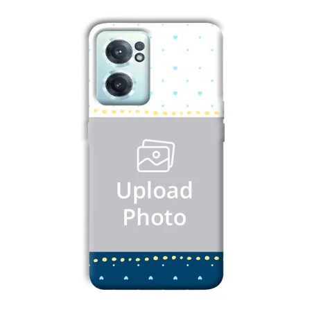 Cute Hearts Customized Printed Back Case for OnePlus Nord CE 2