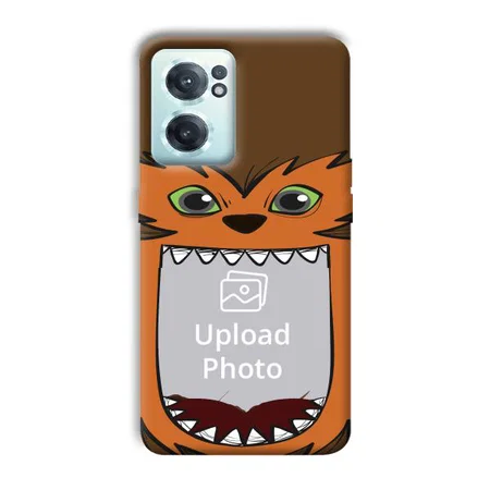 Monkey's Mouth Customized Printed Back Case for OnePlus Nord CE 2