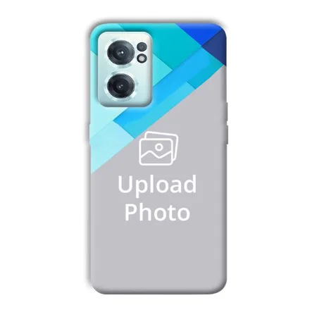 Bluish Patterns Customized Printed Back Case for OnePlus Nord CE 2