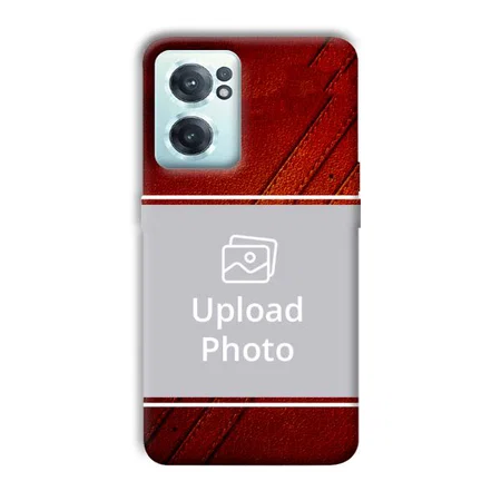 Red Cosco Customized Printed Back Case for OnePlus Nord CE 2