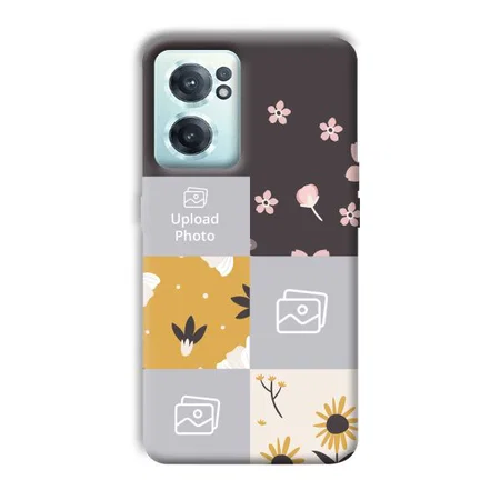 Collage Customized Printed Back Case for OnePlus Nord CE 2