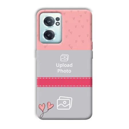 Pinkish Design Customized Printed Back Case for OnePlus Nord CE 2