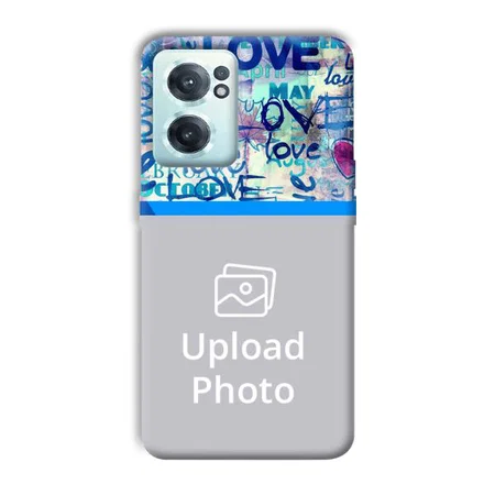 Love   Customized Printed Back Case for OnePlus Nord CE 2