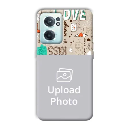Love Customized Printed Back Case for OnePlus Nord CE 2