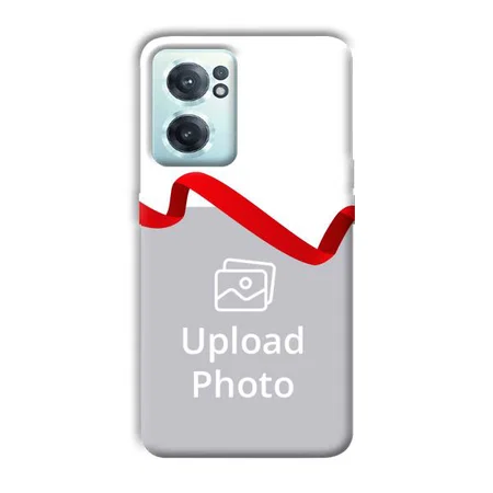 Red Ribbon Customized Printed Back Case for OnePlus Nord CE 2