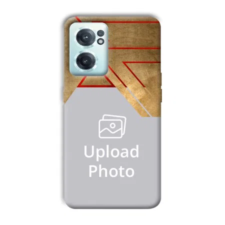 Brown Customized Printed Back Case for OnePlus Nord CE 2