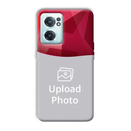 Pinkish Customized Printed Back Case for OnePlus Nord CE 2