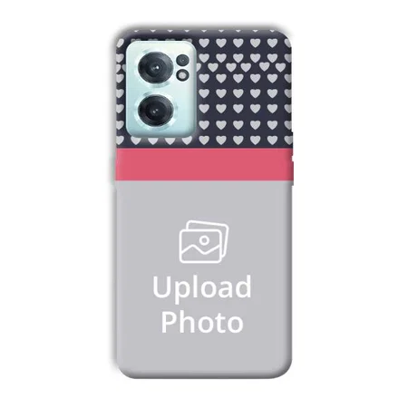 Hearts Customized Printed Back Case for OnePlus Nord CE 2
