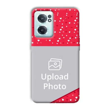 Dark Pink Customized Printed Back Case for OnePlus Nord CE 2