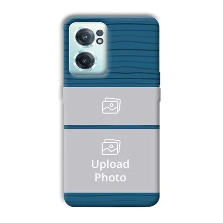Dark Blue Customized Printed Back Case for OnePlus Nord CE 2