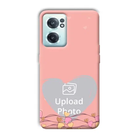 Small Hearts Customized Printed Back Case for OnePlus Nord CE 2