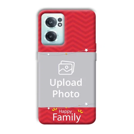 Happy Family Customized Printed Back Case for OnePlus Nord CE 2