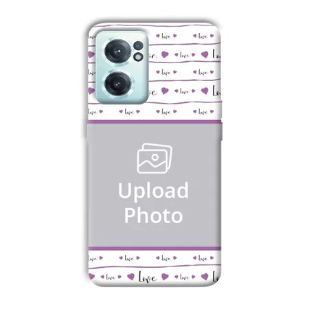 Love Love Customized Printed Back Case for OnePlus Nord CE 2