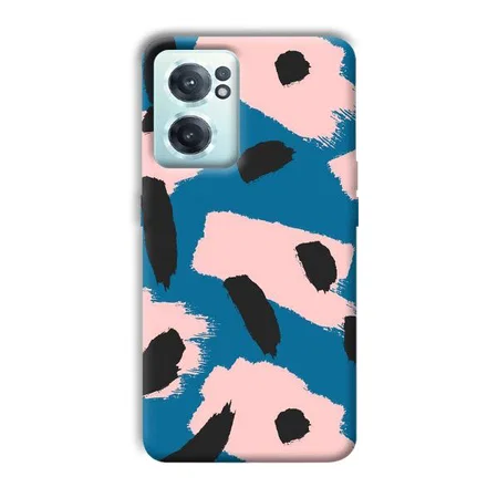 Black Dots Pattern Customized Printed Back Case for OnePlus Nord CE 2