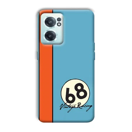Vintage Racing Customized Printed Back Case for OnePlus Nord CE 2