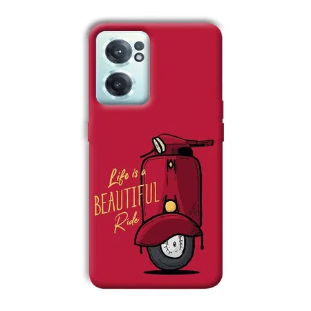 Life is Beautiful  Customized Printed Back Case for OnePlus Nord CE 2