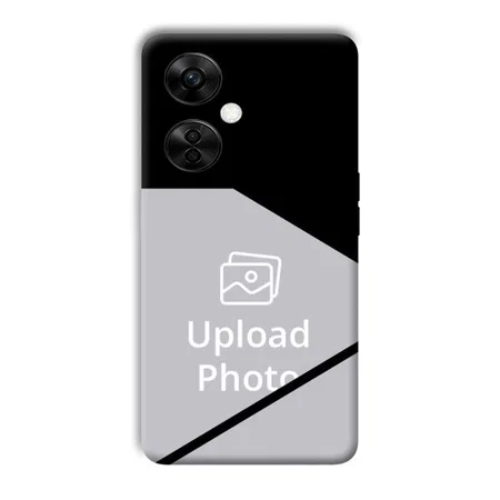 Black Customized Printed Back Case for OnePlus Nord CE 3 Lite 5G