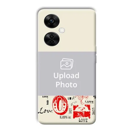 LOVE Customized Printed Back Case for OnePlus Nord CE 3 Lite 5G