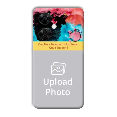 Best Friend Quote Customized Printed Back Case for OnePlus Nord CE 3 Lite 5G