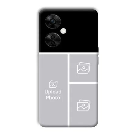 White Lines Customized Printed Back Case for OnePlus Nord CE 3 Lite 5G