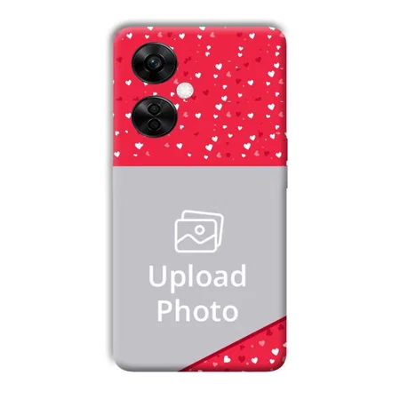Dark Pink Customized Printed Back Case for OnePlus Nord CE 3 Lite 5G