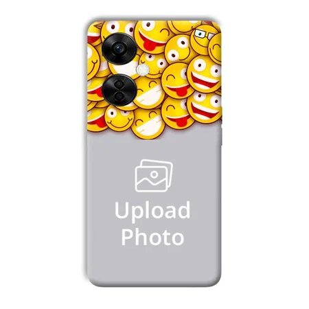 Emojis Customized Printed Back Case for OnePlus Nord CE 3 Lite 5G