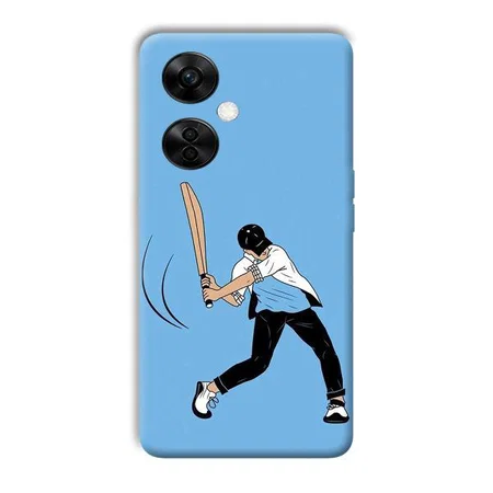 Cricketer Customized Printed Back Case for OnePlus Nord CE 3 Lite 5G