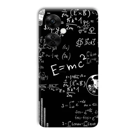 E is Equal To MC2 Customized Printed Back Case for OnePlus Nord CE 3 Lite 5G