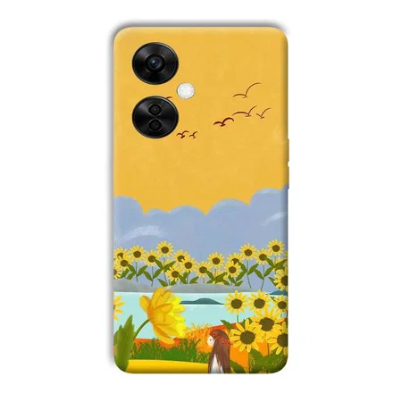 Girl in the Scenery Customized Printed Back Case for OnePlus Nord CE 3 Lite 5G