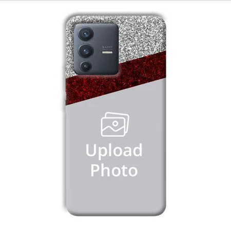 Sparkle Customized Printed Back Case for Vivo V23