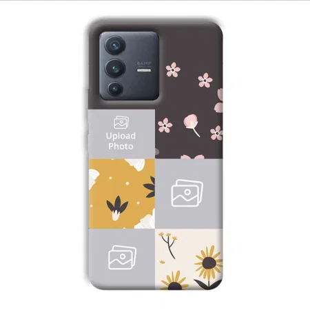 Collage Customized Printed Back Case for Vivo V23