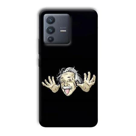 Einstein Customized Printed Back Case for Vivo V23