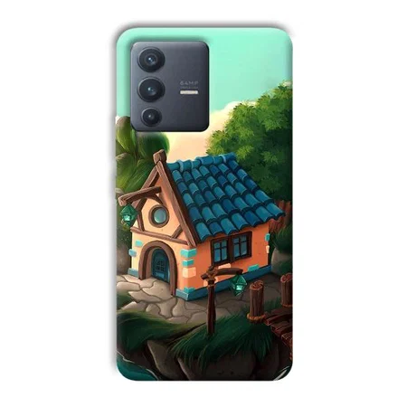 Hut Customized Printed Back Case for Vivo V23
