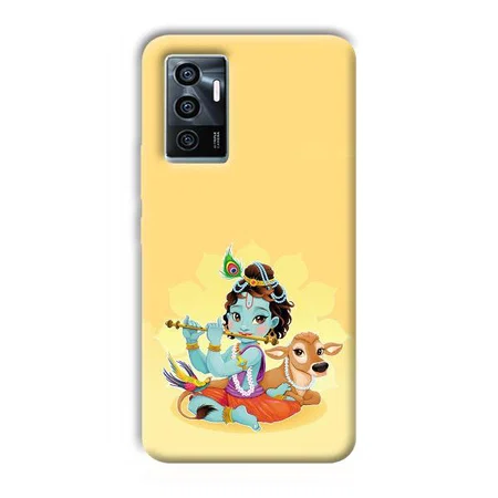 Baby Krishna Customized Printed Back Case for Vivo V23e
