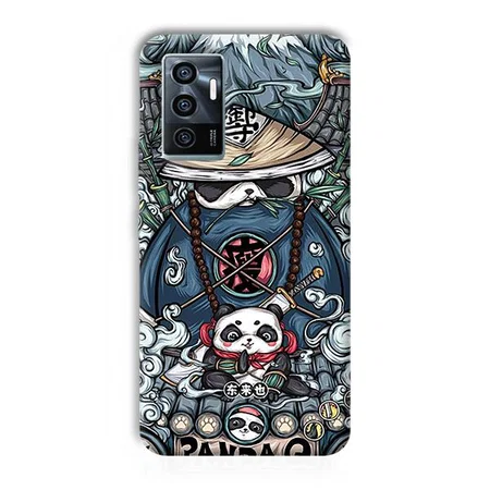 Panda Q Customized Printed Back Case for Vivo V23e