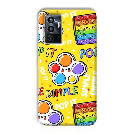 Pop It Customized Printed Back Case for Vivo V23e