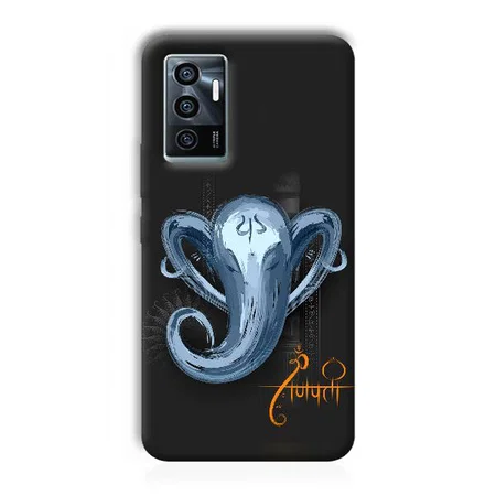 Ganpathi Customized Printed Back Case for Vivo V23e