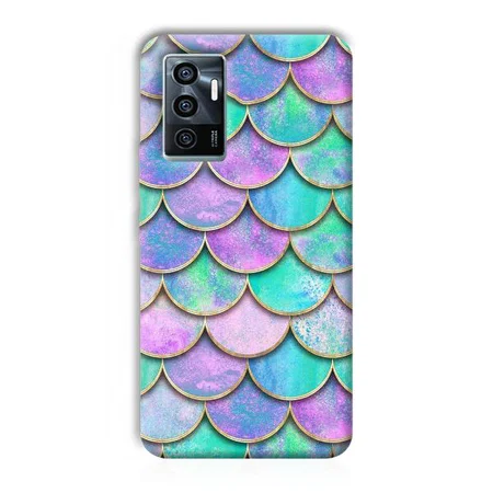 Mermaid Design Customized Printed Back Case for Vivo V23e