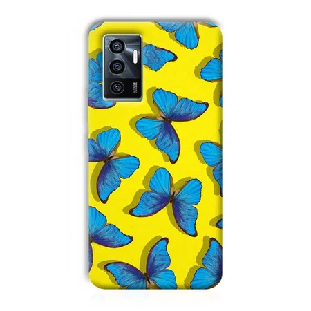 Butterflies Customized Printed Back Case for Vivo V23e