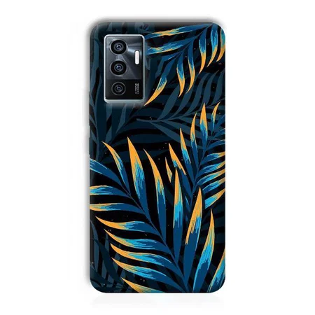 Mountain Leaves Customized Printed Back Case for Vivo V23e