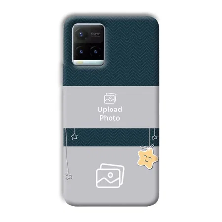 Cute Stars Customized Printed Back Case for Vivo Y21T