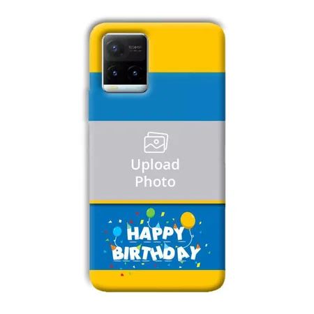 Happy Birthday Customized Printed Back Case for Vivo Y21T