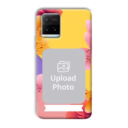 Colorful Flowers Customized Printed Back Case for Vivo Y21T