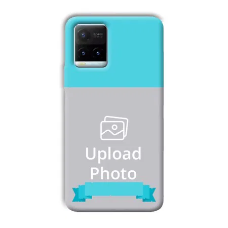 Blue Customized Printed Back Case for Vivo Y21T