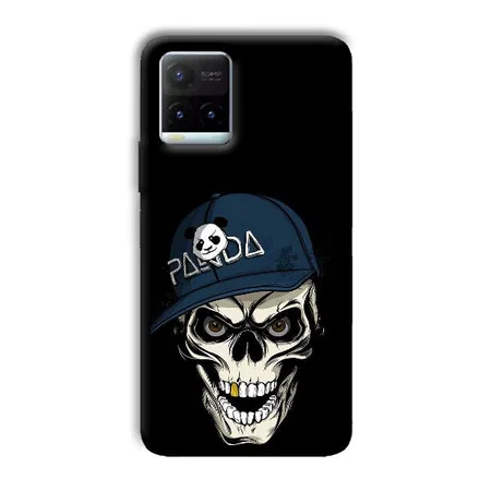 Panda & Skull Customized Printed Back Case for Vivo Y21T