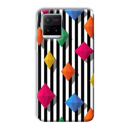 Origami Customized Printed Back Case for Vivo Y21T