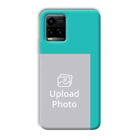 Blue Customized Printed Back Case for Vivo Y33T