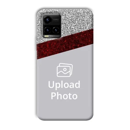 Sparkle Customized Printed Back Case for Vivo Y33T