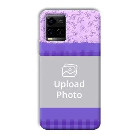 Cute Flowers Customized Printed Back Case for Vivo Y33T